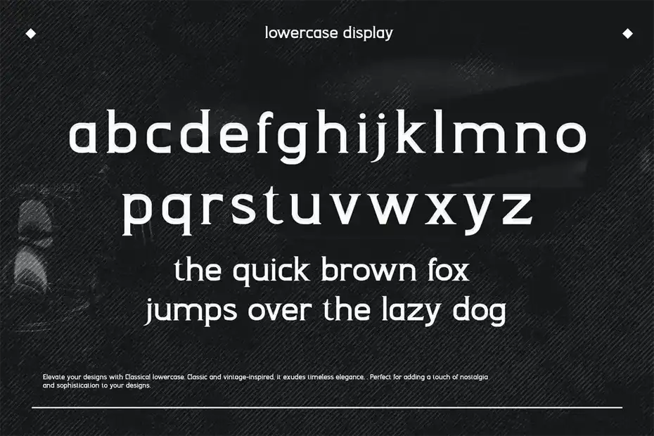 فونت انگلیسی کلاسیک Classical - Serif Vintage Typeface - 7
