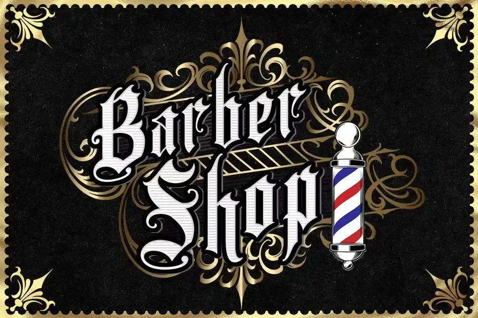 فونت انگلیسی تاتو Crowers luxury Blackletter - 7