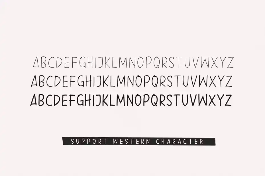 دانلود فونت انگلیسی دست نویس Cukers - A Handwritten Font - 4 فونت انگلیسی دست نویس Cukers - A Handwritten Font - 3