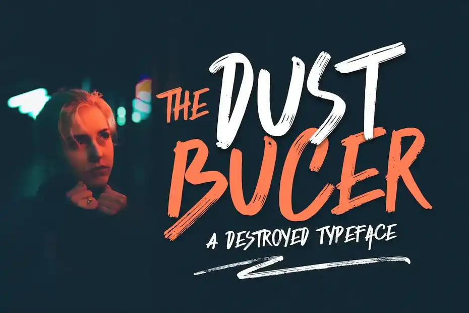 دانلود فونت انگلیسی دست نویس Dust Bucer - 2 فونت انگلیسی دست نویس Dust Bucer - 1