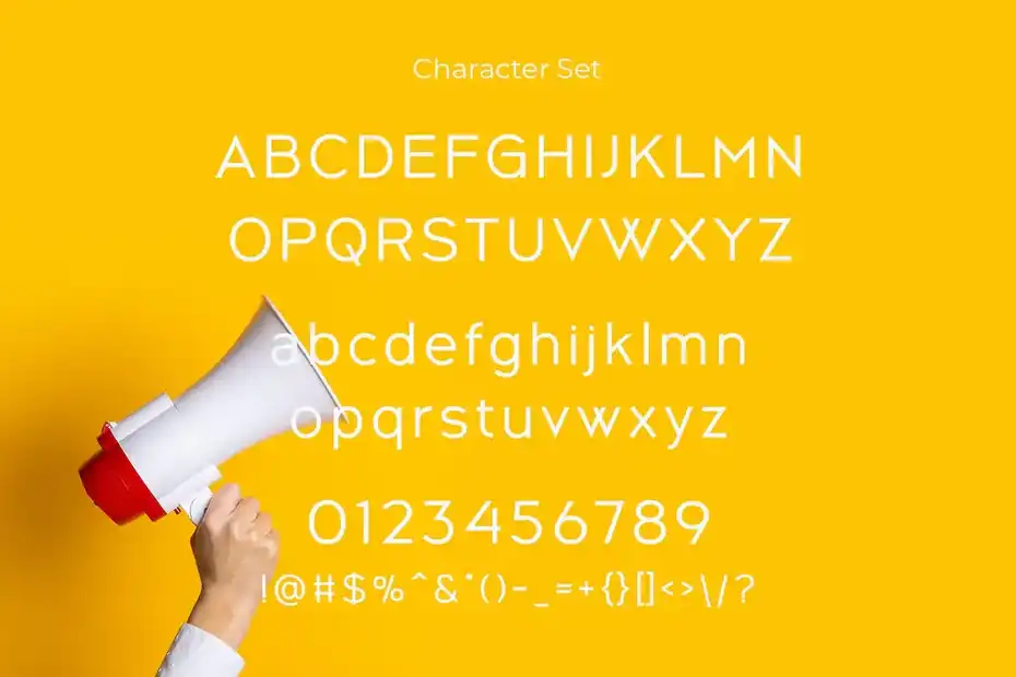 فونت انگلیسی ساده Emigow - Modern Sans Serif - 5