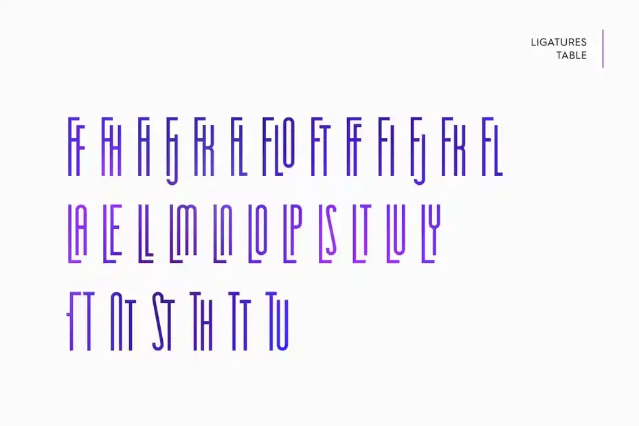 فونت انگلیسی مدرن Essenziale - Font Family - 9