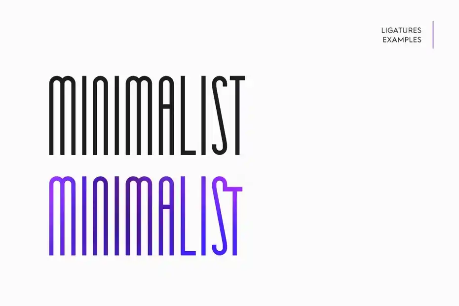 فونت انگلیسی مدرن Essenziale - Font Family - 13