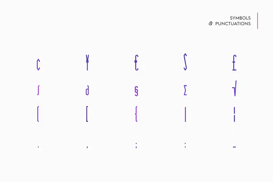 فونت انگلیسی مدرن Essenziale - Font Family - 15
