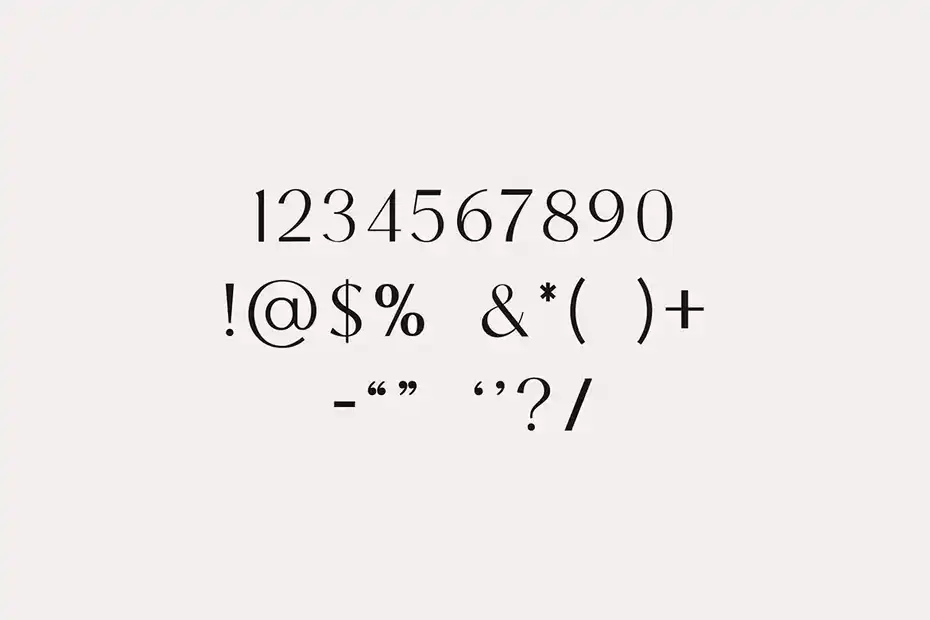 فونت انگلیسی کلاسیک Extradicta Classic Serif Font - 3
