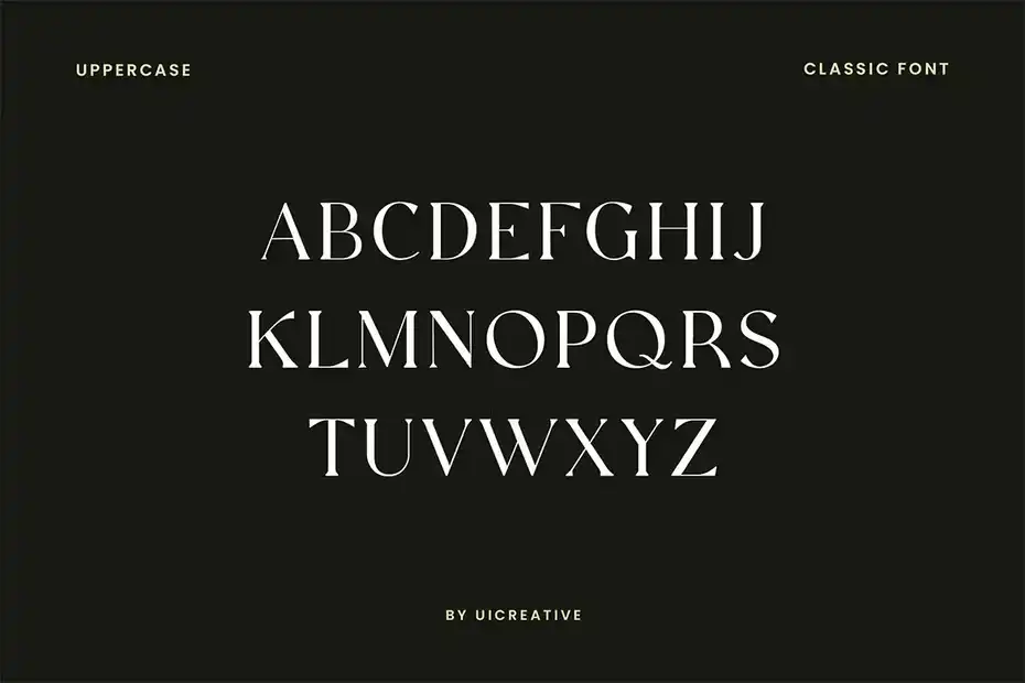 فونت انگلیسی کلاسیک Extradicta Classic Serif Font - 7