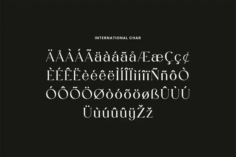 فونت انگلیسی کلاسیک Extradicta Classic Serif Font - 15