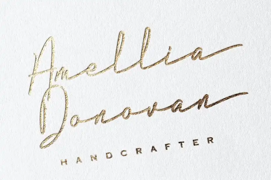 فونت انگلیسی پیوسته Falcon - Handwritten Font - 15