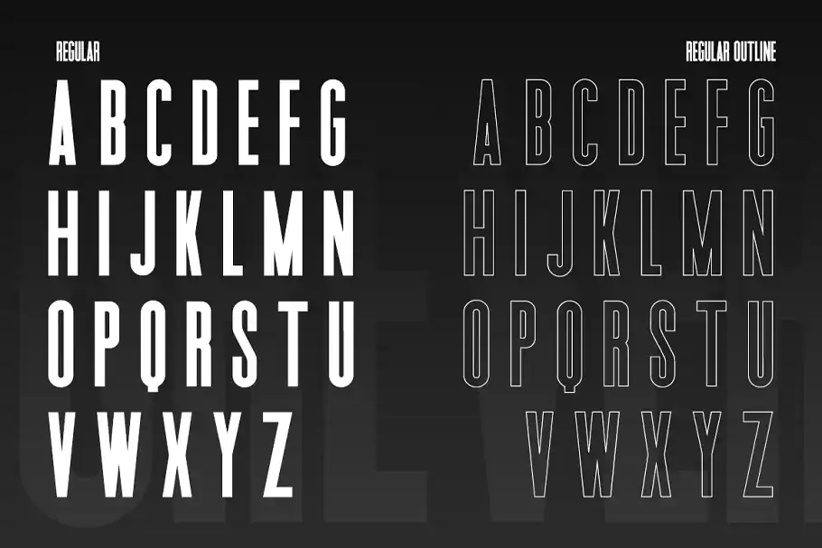 فونت انگلیسی مدرن Forever Freedom Font Family - 11