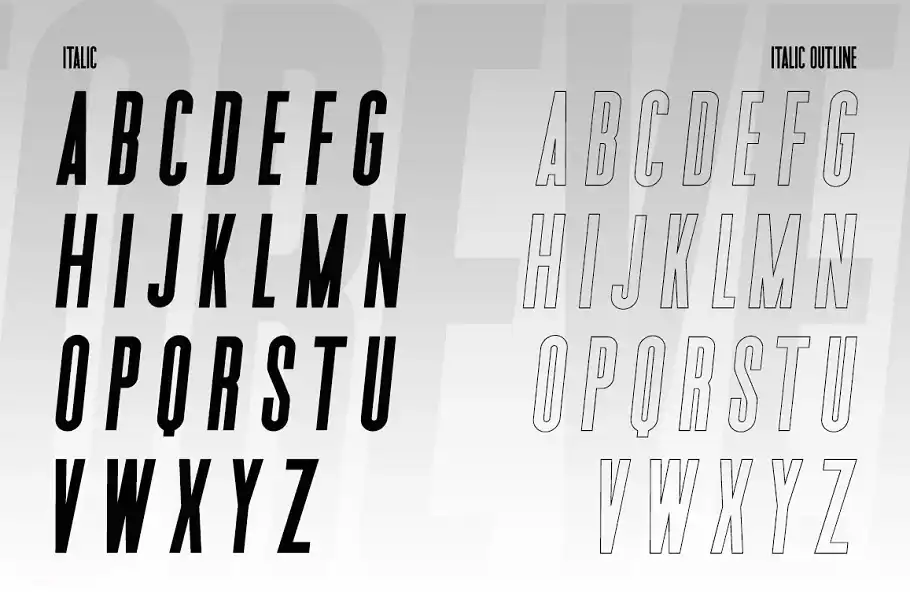 فونت انگلیسی مدرن Forever Freedom Font Family - 13