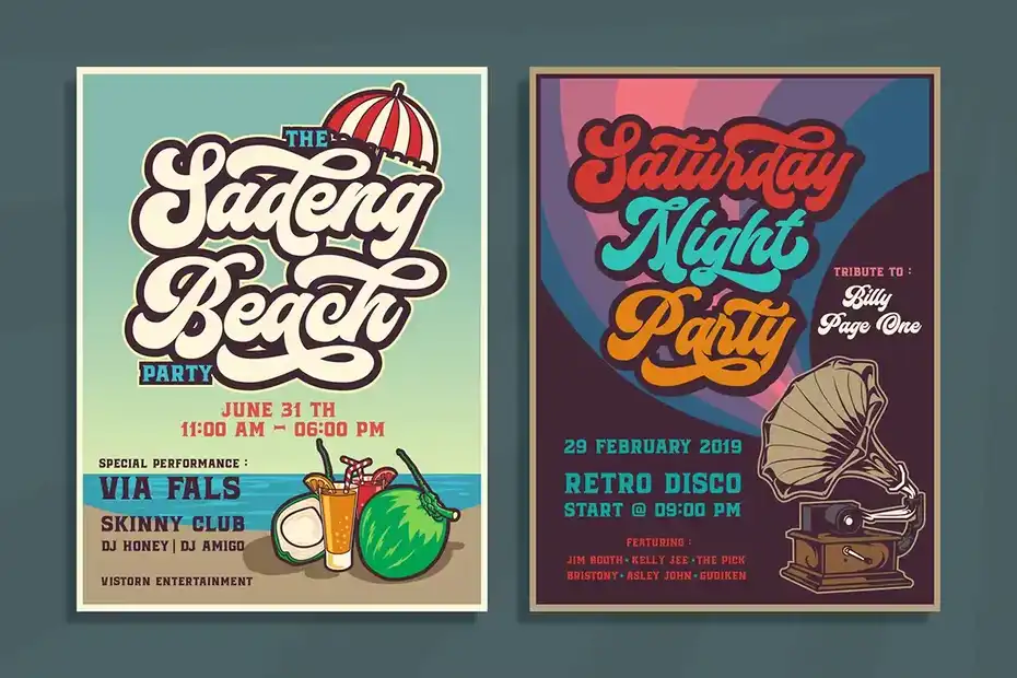 فونت انگلیسی دست نویس Funkies Bold Script Font - 1