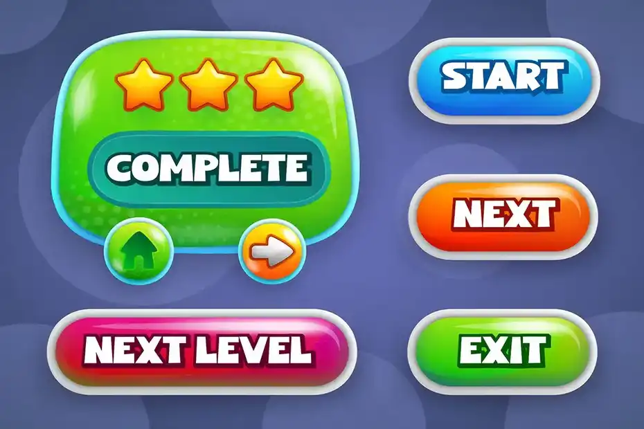 فونت انگلیسی گیمینگ Gamer Station a Playful Game Font - 5