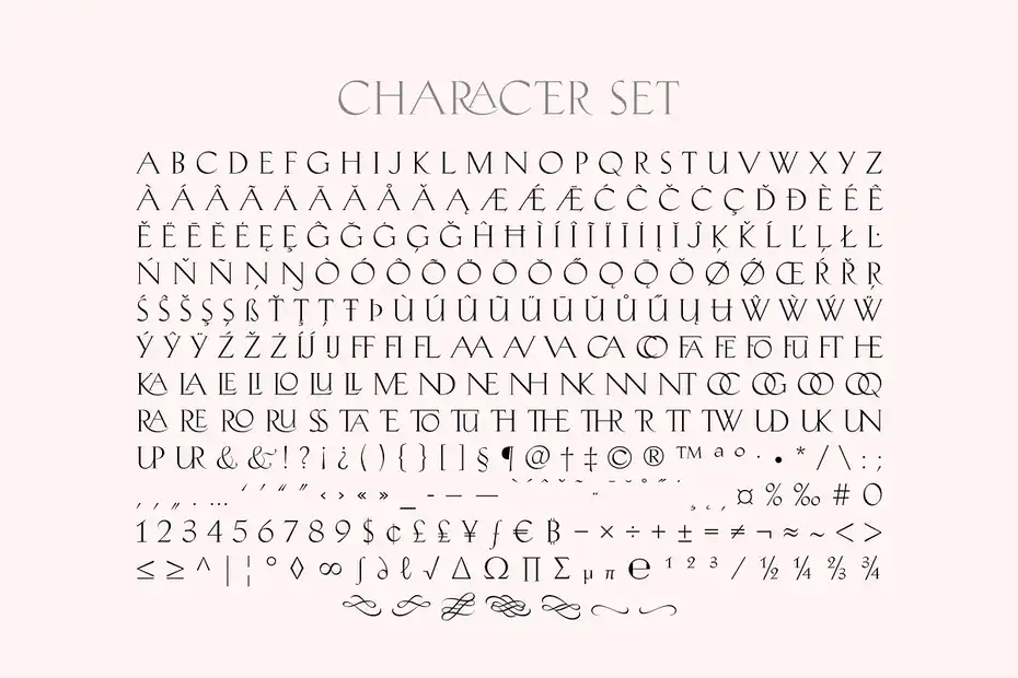 فونت انگلیسی کلاسیک Giovanna - Luxury Serif - 23
