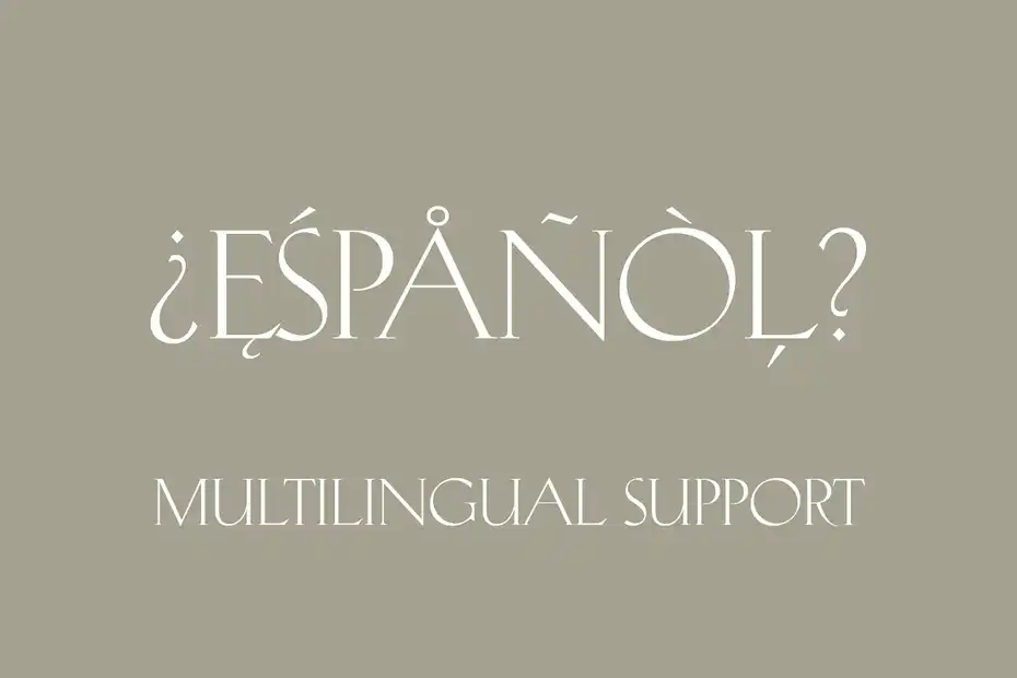 فونت انگلیسی کلاسیک Giovanna - Luxury Serif - 17