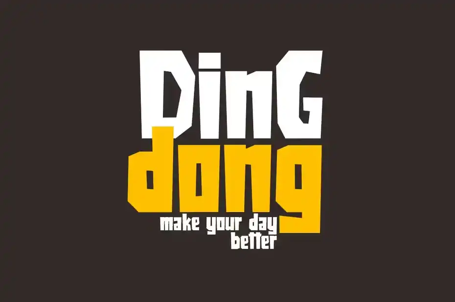 فونت انگلیسی گرافیکی Girock - 5