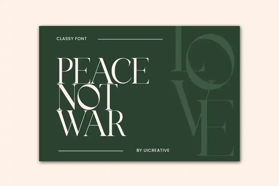 دانلود فونت انگلیسی کلاسیک GLAMORISE Classic Serif Font - 22 فونت انگلیسی کلاسیک GLAMORISE Classic Serif Font - 21
