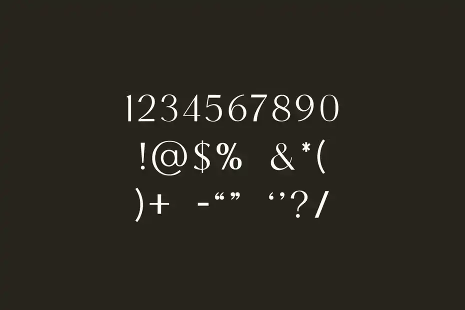 دانلود فونت انگلیسی کلاسیک GLAMORISE Classic Serif Font - 24 فونت انگلیسی کلاسیک GLAMORISE Classic Serif Font - 23