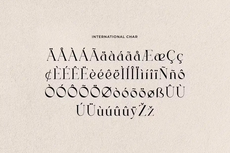 دانلود فونت انگلیسی کلاسیک GLAMORISE Classic Serif Font - 6 فونت انگلیسی کلاسیک GLAMORISE Classic Serif Font - 5