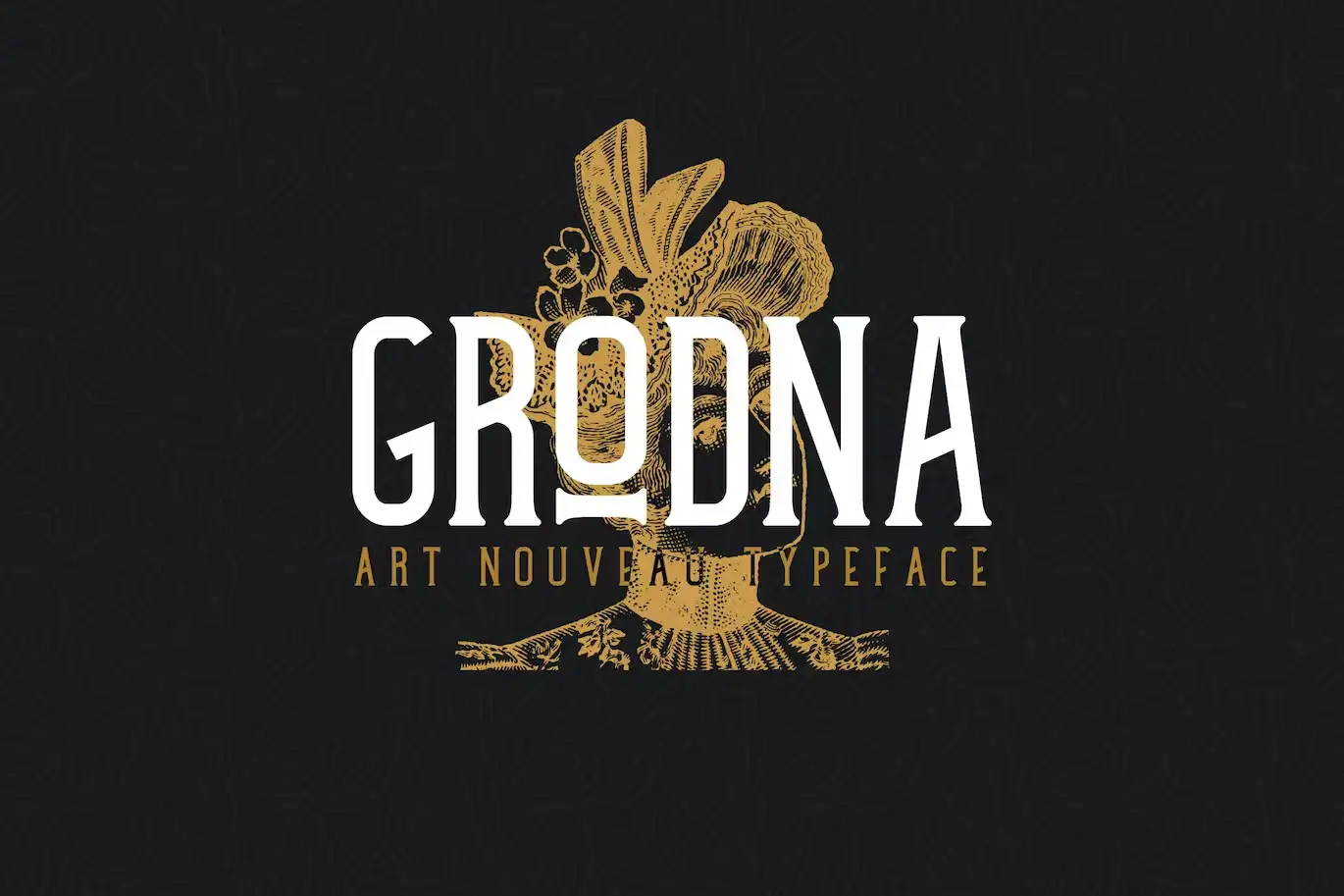 فونت انگلیسی کلاسیک Grodna Font - 2