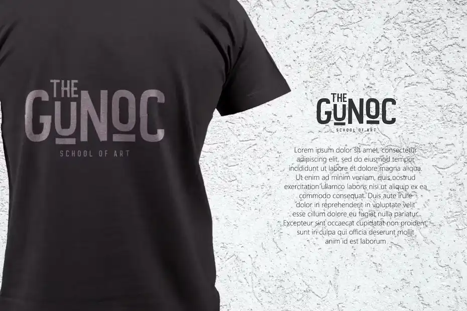 فونت انگلیسی کلاسیک Gunoc - 5