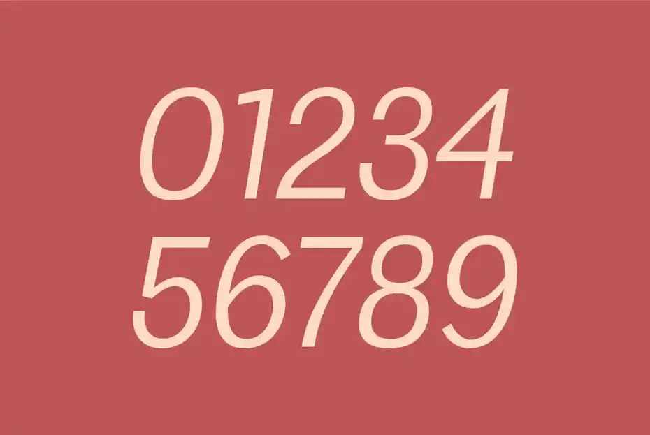 فونت انگلیسی ساده Hacim Simple Sans Serif Font Family - 9