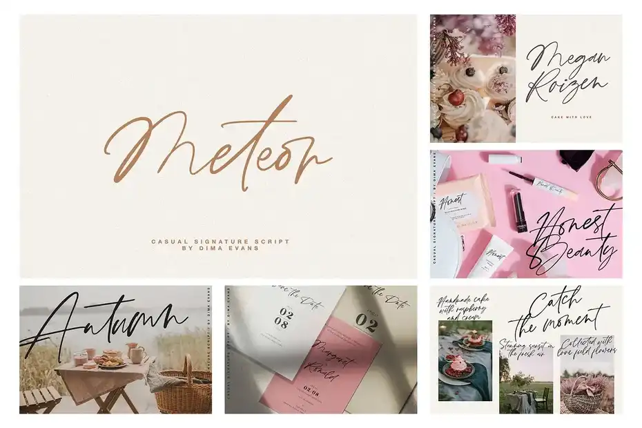 فونت انگلیسی دست نویس Handwritten Font Bundle - 19