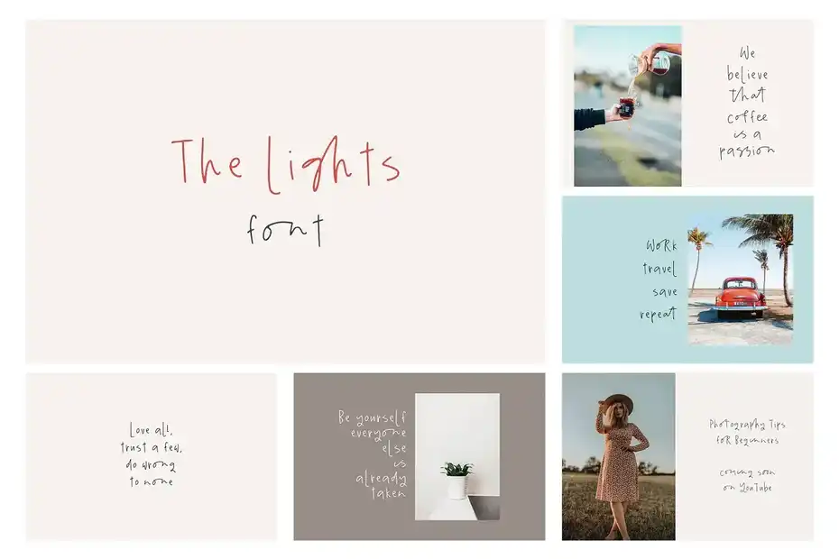 فونت انگلیسی دست نویس Handwritten Font Bundle - 27