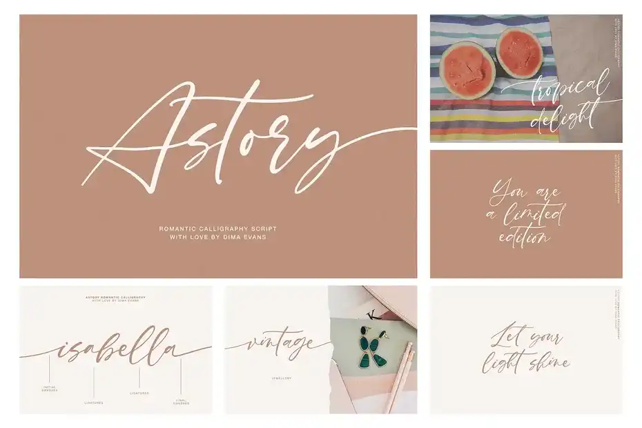 فونت انگلیسی دست نویس Handwritten Font Bundle - 5