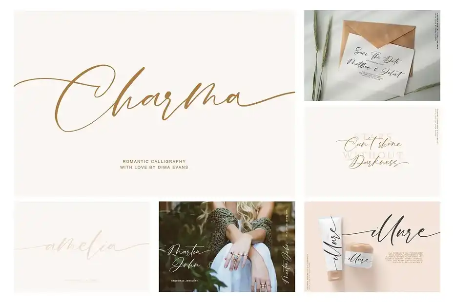 فونت انگلیسی دست نویس Handwritten Font Bundle - 7