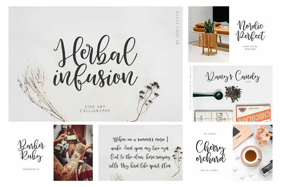 فونت انگلیسی دست نویس Handwritten Font Bundle - 11