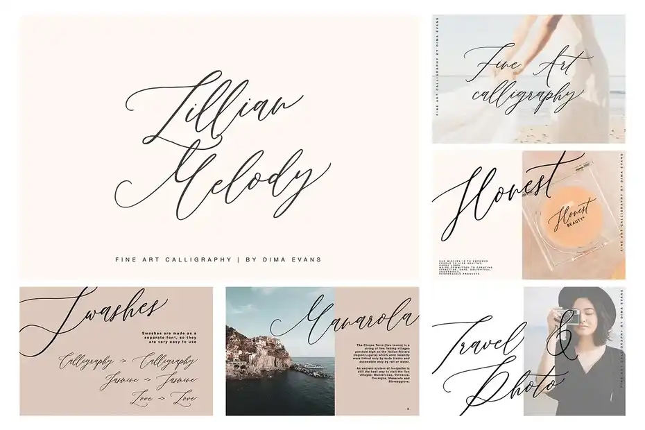فونت انگلیسی دست نویس Handwritten Font Bundle - 13