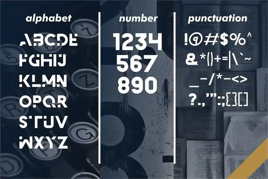فونت انگلیسی مدرن Havox Modern Font - 5