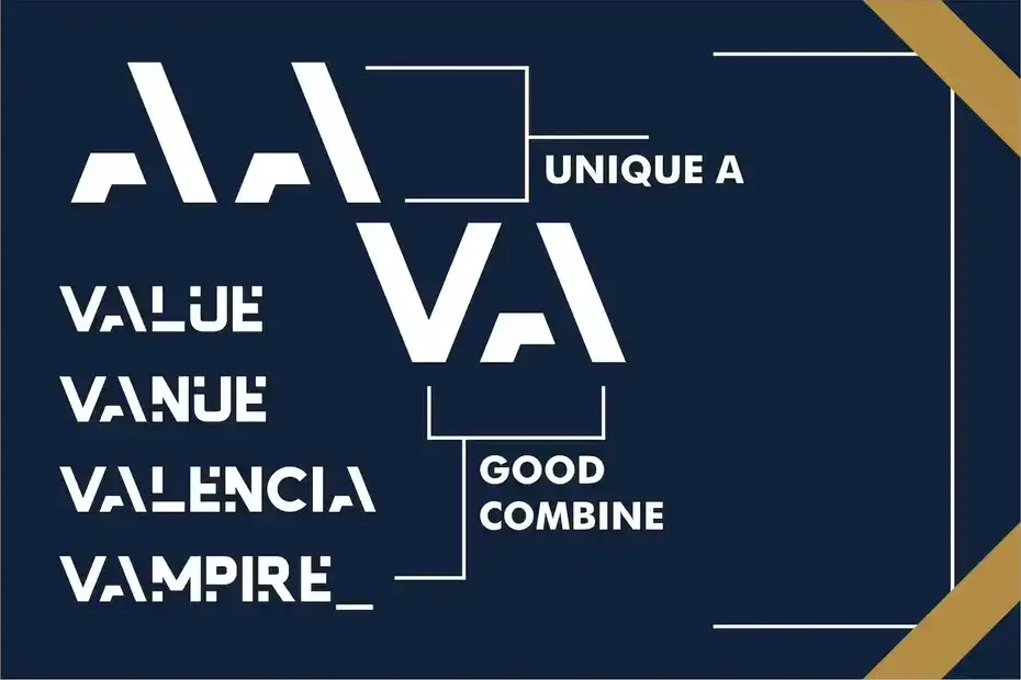 فونت انگلیسی مدرن Havox Modern Font - 9