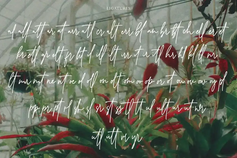 فونت انگلیسی به سبک امضا Hutellan Signature - 9
