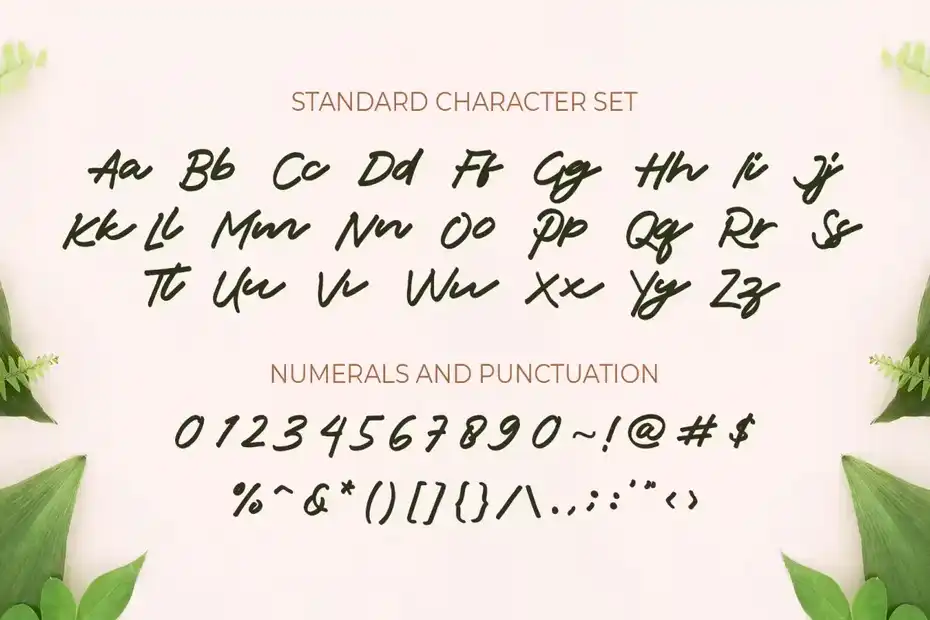 فونت انگلیسی پیوسته Jacks - Handwritten Font - 7