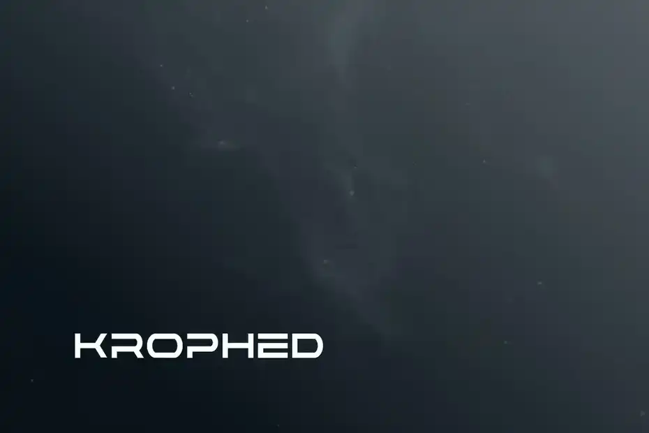 فونت انگلیسی مدرن Krophed - 3