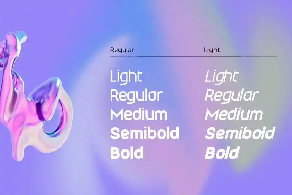 فونت انگلیسی لوگو Maduratna - Logo Font - 9