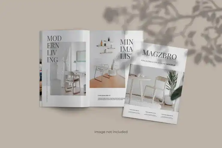 دانلود موکاپ مجله Magazine mockup 4 - 2 موکاپ مجله Magazine mockup 4 - 1