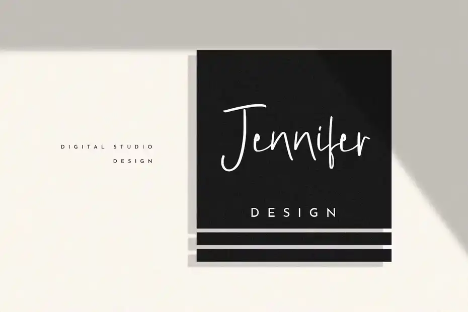 فونت انگلیسی دست نویس Malligoe - The Script Branding Font - 12
