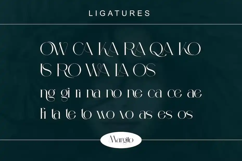 فونت انگلیسی مدرن Margito Modern Serif Font - 5