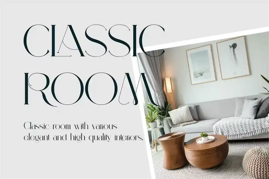 فونت انگلیسی مدرن Margito Modern Serif Font - 7