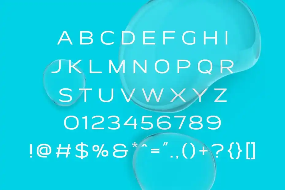 فونت انگلیسی ساده Mekona - Modern Display Sans Serif - 7