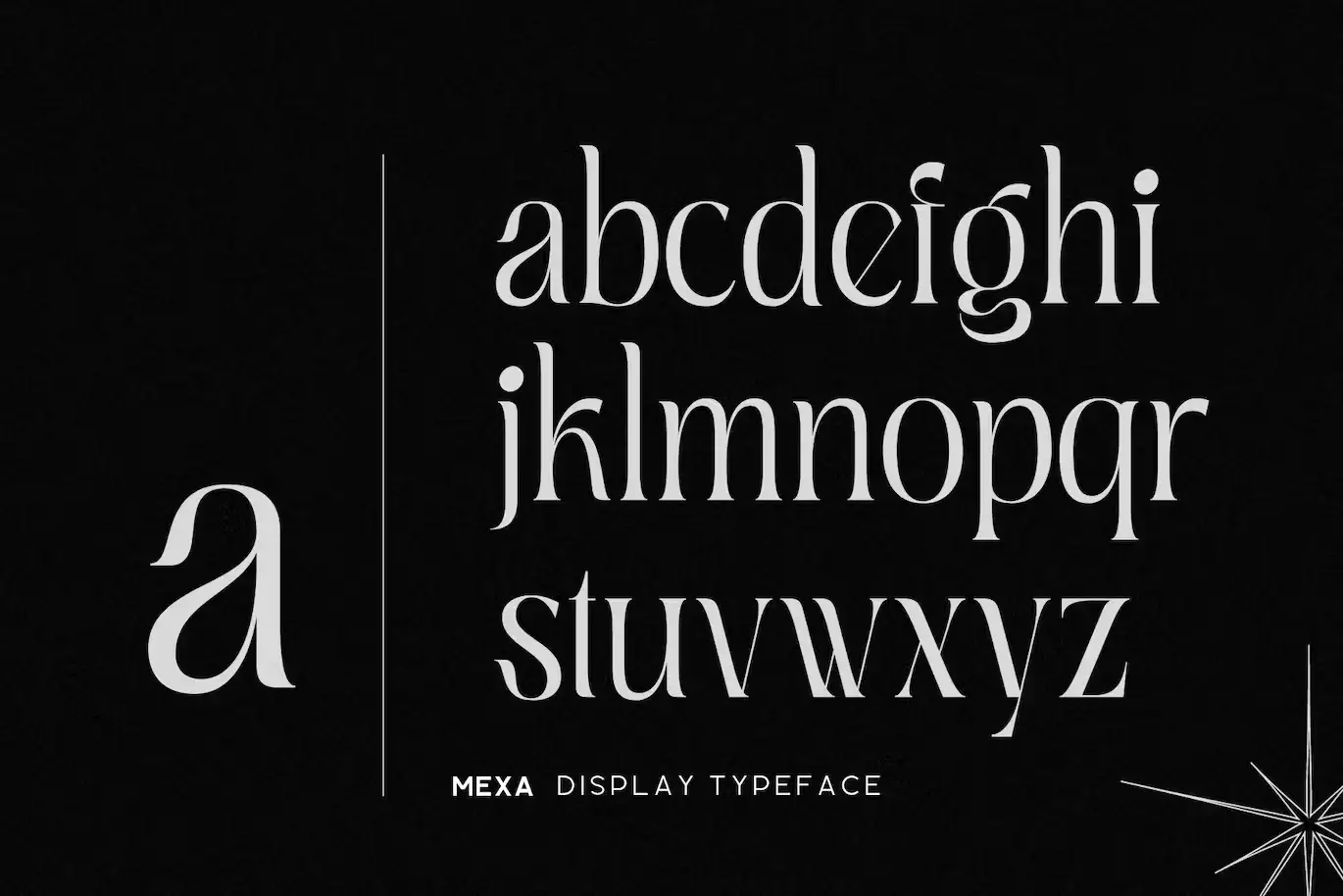 فونت انگلیسی لوگو Mexa - Elegant Logo Font - 16