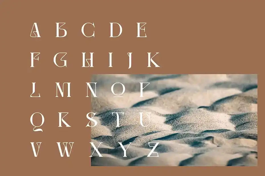 فونت انگلیسی مدرن Molten | Modern Serif - 3