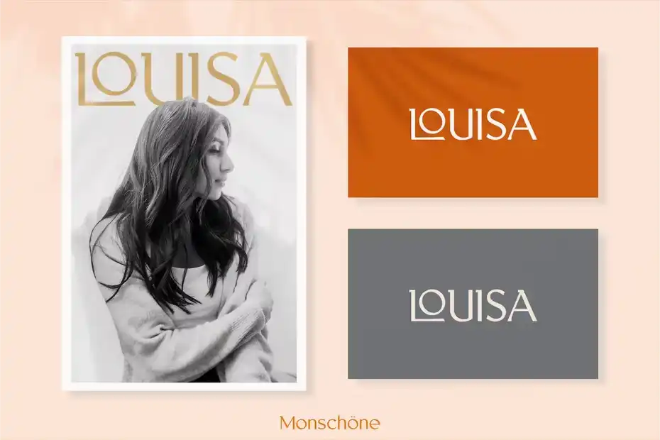 فونت انگلیسی گرافیکی MONSCHONE - 21