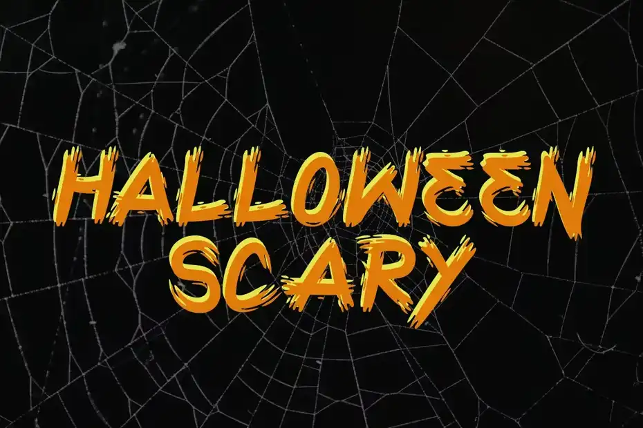 فونت انگلیسی ترسناک Morria - A Modern Scary Font - 1