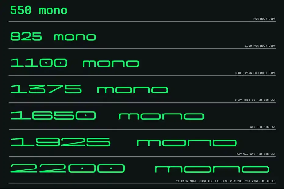 دانلود فونت انگلیسی لوگو Mostest Mono tech Logo font - 8 فونت انگلیسی لوگو Mostest Mono tech Logo font - 7