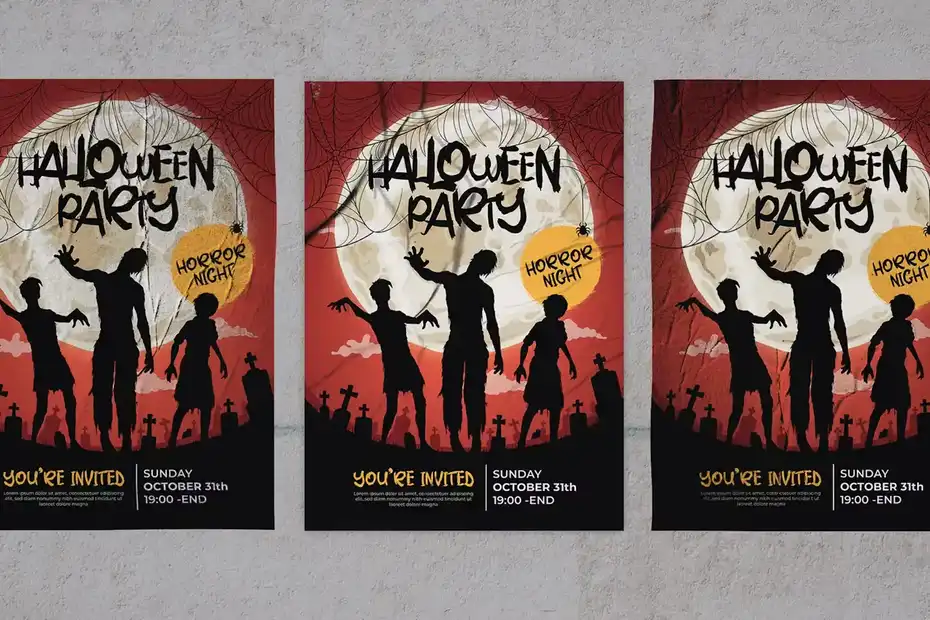 فونت انگلیسی ترسناک Night Beats - Scary Halloween Font - 1