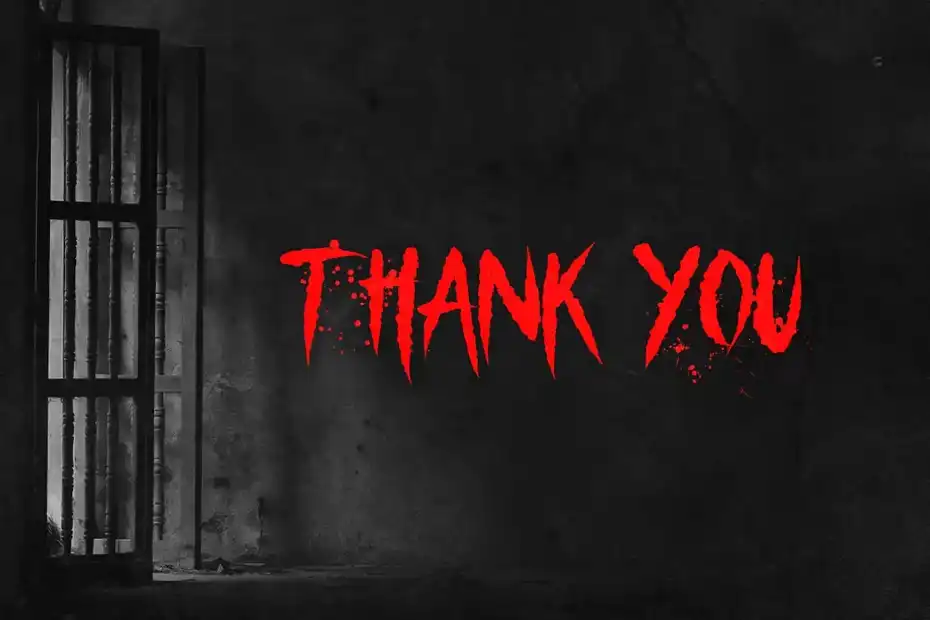 فونت انگلیسی ترسناک Nightscary – Horror and Scary Font - 7