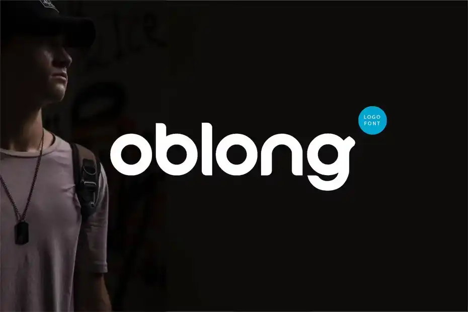 فونت انگلیسی لوگو oblong logo font - 11